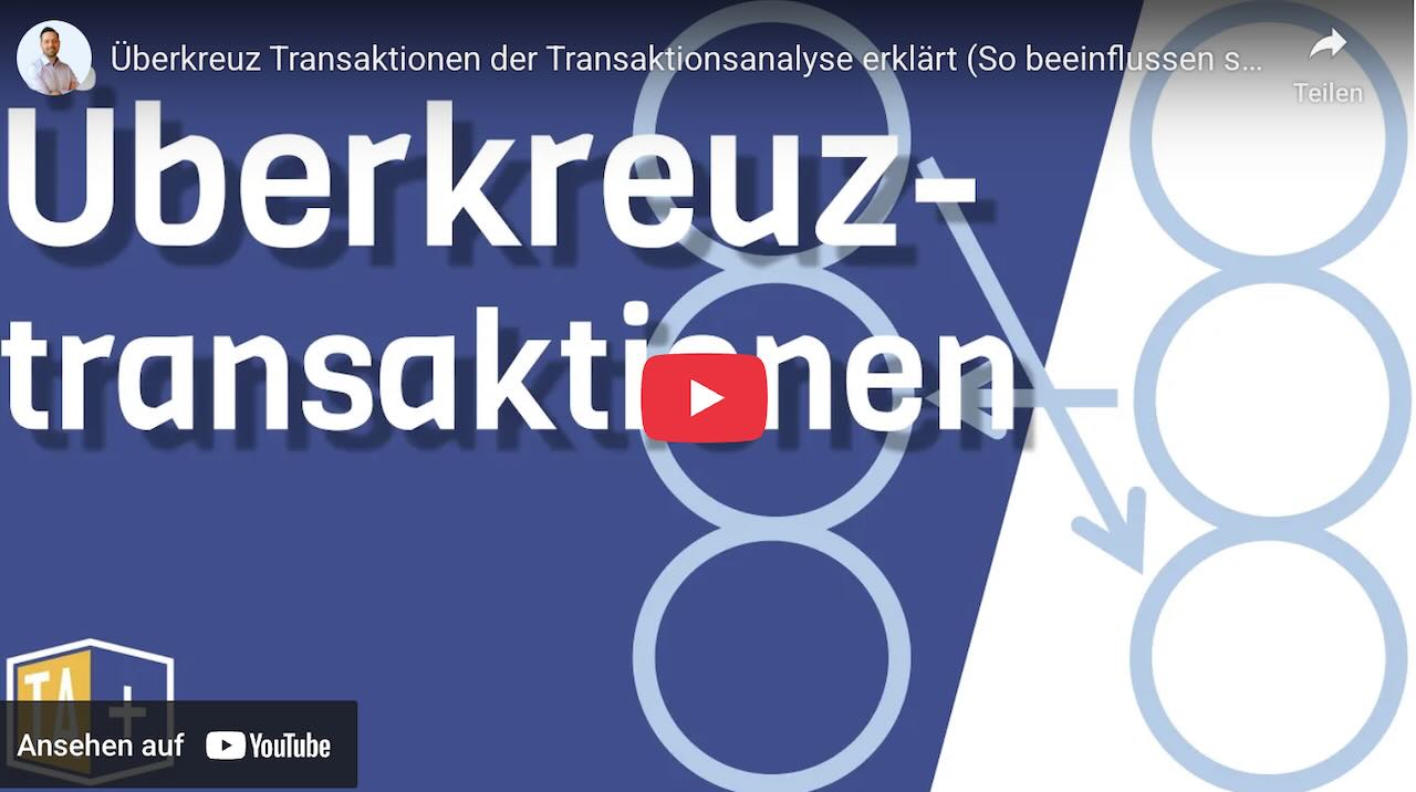 Vorschaubild: Video-Anleitung zur Transaktionsanalyse – Erklärung von Überkreuz-Transaktionen und warum Kommunikation scheitert – Bitte hier klicken zum Starten.